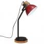 Preview: ARDEBO.de - Schreibtischlampe 25 W Rot 18x18x60 cm E27