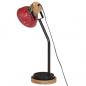 Preview: Schreibtischlampe 25 W Rot 18x18x60 cm E27