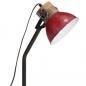 Preview: Schreibtischlampe 25 W Rot 18x18x60 cm E27