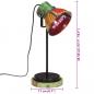 Preview: Schreibtischlampe 25 W Mehrfarbig 17x17x50 cm E27