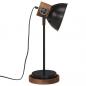 Preview: Schreibtischlampe 25 W Schwarz 17x17x50 cm E27