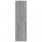 Preview: Kleiderschrank Grau Sonoma 82,5x51,5x180 cm Holzwerkstoff