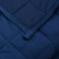 Preview: Gewichtsdecke Blau 120x180 cm 5 kg Stoff