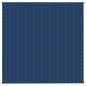 Preview: Gewichtsdecke Blau 200x200 cm 9 kg Stoff