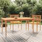 Preview: ARDEBO.de - Batavia-Tisch 150x90x75 cm Massivholz Teak