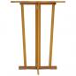 Preview: Bartisch Klappbar 90x65x105 cm Massivholz Teak