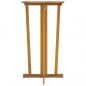 Preview: Bartisch Klappbar 90x65x105 cm Massivholz Teak