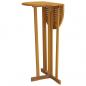 Preview: Bartisch Klappbar 90x65x105 cm Massivholz Teak