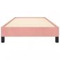 Preview: Bettgestell Rosa 90x190 cm Samt