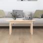 Preview: Couchtisch 80x40x35 cm Massivholz Kiefer