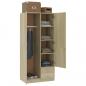 Preview: Kleiderschrank Sonoma-Eiche 80x52x180 cm Holzwerkstoff