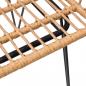 Preview: 5-tlg. Garten-Essgruppe Poly Rattan