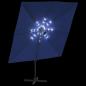 Preview: LED-Ampelschirm Azurblau 400x300 cm