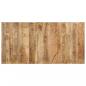 Preview: Esstisch 160x80x76 cm Raues Mangoholz