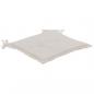 Preview: Gartenstuhl-Kissen 4 Stk. Creme 40x40x3 cm Oxford-Gewebe