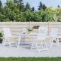 Preview: ARDEBO.de - Gartenstuhl-Kissen 4 Stk. Beige 50x50x3 cm Oxford-Gewebe