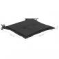 Preview: Gartenstuhl-Kissen 4 Stk. Schwarz 50x50x3 cm Oxford-Gewebe