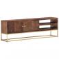 Preview: TV-Schrank 138x30x46 cm Massivholz Mango