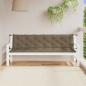 Preview: Gartenbank-Auflagen 2 Stk. Melange Taupe 200x50x7 cm Stoff