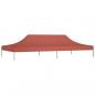 Preview: Partyzelt-Dach 6x3 m Terrakotta-Rot 270 g/m²