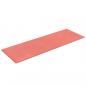 Preview: Wandpaneele 12 Stk. Rosa 90x30 cm Samt 3,24 m²