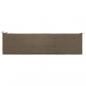 Preview: Gartenbank-Auflage Taupe 200x50x3 cm Oxford-Gewebe