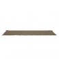 Preview: Gartenbank-Auflage Taupe 200x50x3 cm Oxford-Gewebe