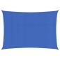 Preview: ARDEBO.de - Sonnensegel 160 g/m² Blau 2,5x4 m HDPE