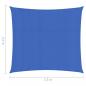 Preview: Sonnensegel 160 g/m² Blau 2,5x2,5 m HDPE