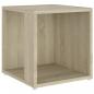 Preview: Beistelltisch Sonoma-Eiche 33x33x34,5 cm Holzwerkstoff