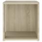 Preview: Beistelltisch Sonoma-Eiche 33x33x34,5 cm Holzwerkstoff