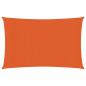 Preview: ARDEBO.de - Sonnensegel 160 g/m² Orange 2,5x3,5 m HDPE