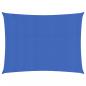 Preview: ARDEBO.de - Sonnensegel 160 g/m² Blau 2x3 m HDPE