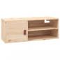 Preview: Wandschrank 80x30x30 cm Massivholz Kiefer