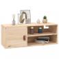 Preview: Wandschrank 80x30x30 cm Massivholz Kiefer