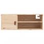 Preview: Wandschrank 80x30x30 cm Massivholz Kiefer