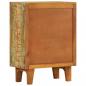 Preview: Sideboard Handgeschnitzt 55x30x75 cm Altholz Massiv