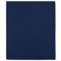 Preview: ARDEBO.de - Spannbettlaken 2 Stk. Jersey Marineblau 90x200 cm Baumwolle