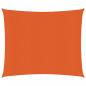 Preview: ARDEBO.de - Sonnensegel 160 g/m² Orange 2,5x3 m HDPE