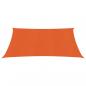 Preview: Sonnensegel 160 g/m² Orange 2,5x3 m HDPE