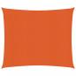 Preview: ARDEBO.de - Sonnensegel 160 g/m² Orange 2x2,5 m HDPE