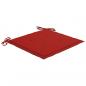 Preview: Gartenstuhl-Kissen 6 Stk. Rot 40x40x3 cm Oxford-Gewebe