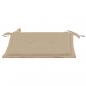 Preview: Gartenstuhl-Kissen 2 Stk. Beige 50x50x3 cm Oxford-Gewebe