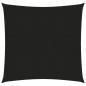 Preview: ARDEBO.de - Sonnensegel 160 g/m² Schwarz 2,5x3 m HDPE