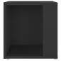 Preview: Beistelltisch Schwarz 33x33x34,5 cm Holzwerkstoff