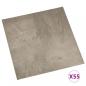 Preview: PVC-Fliesen Selbstklebend 55 Stk. 5,11 m² Grau