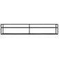 Preview: TV-Schrank Schwarz Marmor-Optik 220x40x40,5 cm Hartglas