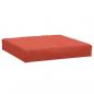 Preview: Palettenkissen Melange Rot 60x60x10 cm Stoff