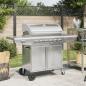 Preview: ARDEBO.de - Gasgrill mit 7 Flammen Silbern Edelstahl