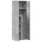 Preview: Highboard Betongrau 60x35x180 cm Holzwerkstoff